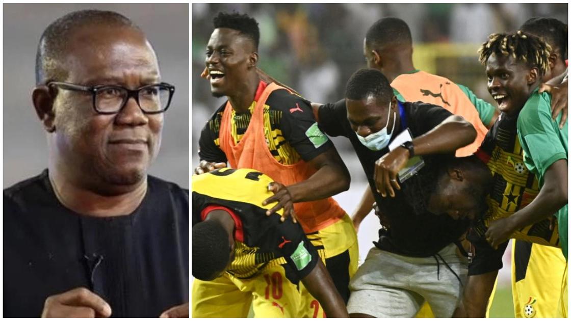 Peter Obi cries out in Lafia, laments Nigeria's failure to qualify for 2022 FIFA World Cup
