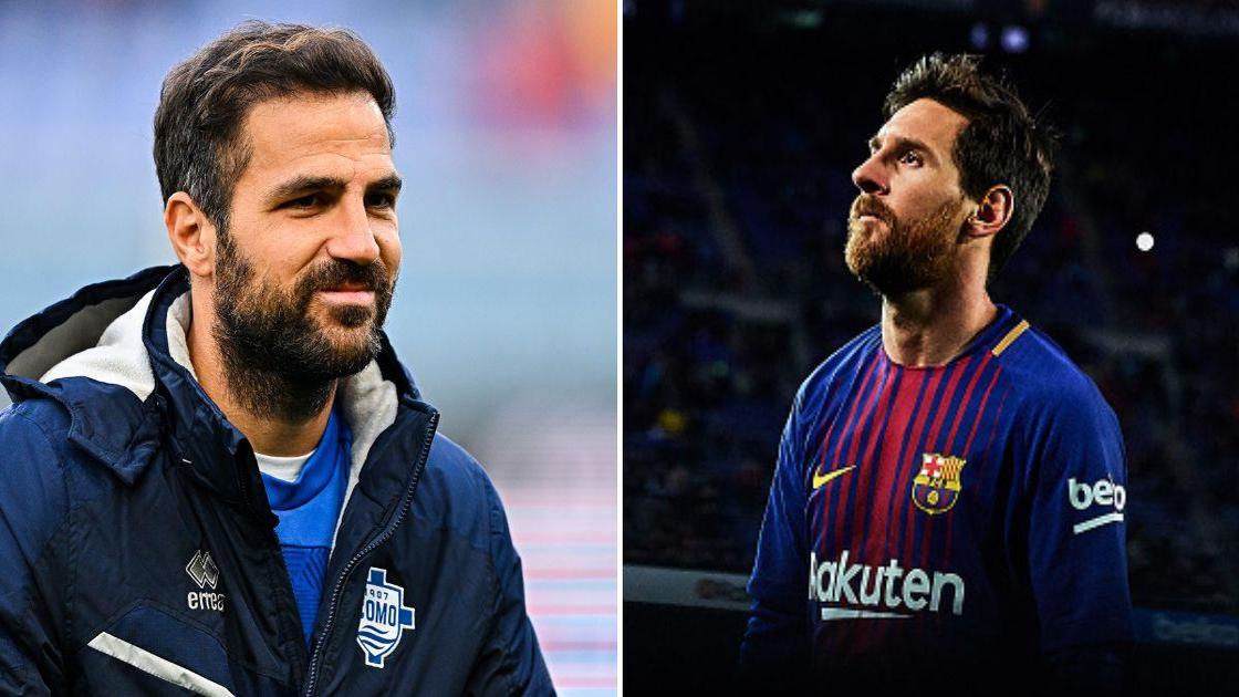 Cesc Fabregas believes Lionel Messi will forever be considered a part of Barcelona