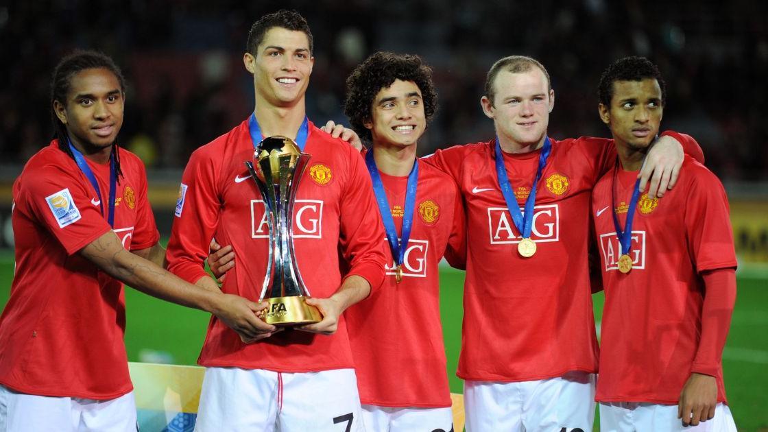 Brazillian Corinthian's players celebrate after winning the final match of  the FIFA Club World Cup against the England Premier League Chelsea at  Yokohama Stadium on Dec. 16, 2012. South American champions Corinthians