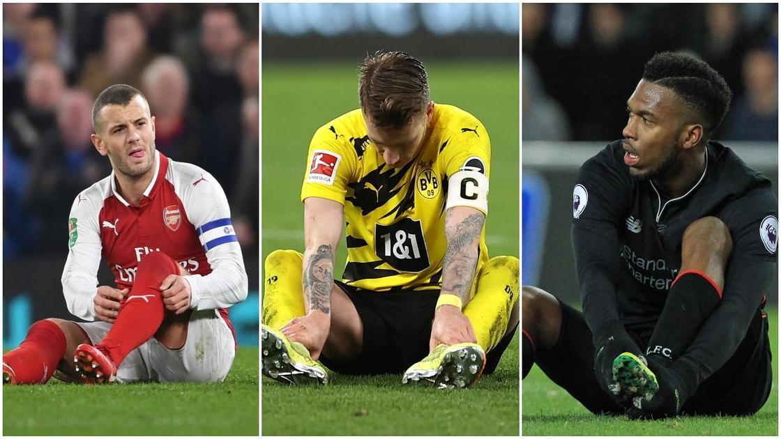 5 players whose careers were ruined by injuries featuring Jack Wilshere and Marco Reus
