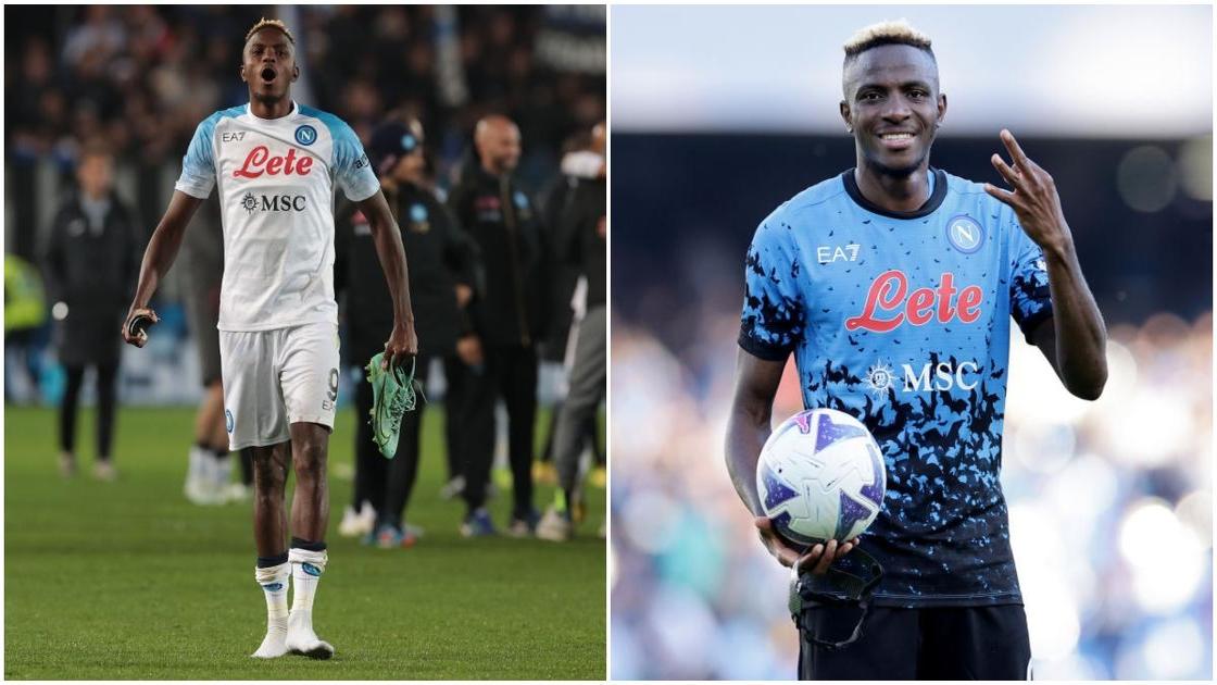 Victor Osimhen makes Serie A history after man of the match performance for Napoli against Atalanta