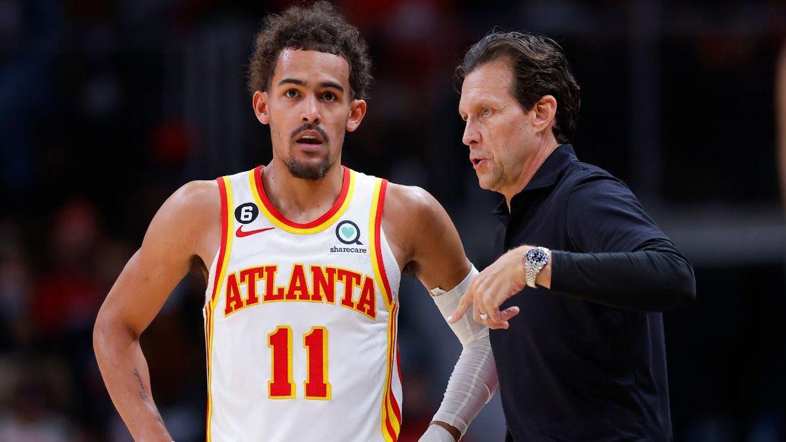 Atlanta Hawks’ Trae Young ejected for throwing ball at referee in game vs Indiana Pacers