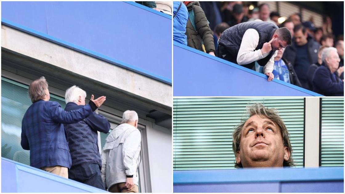 Chelsea owner Todd Boehly involved in word exchange with fans after Brighton loss