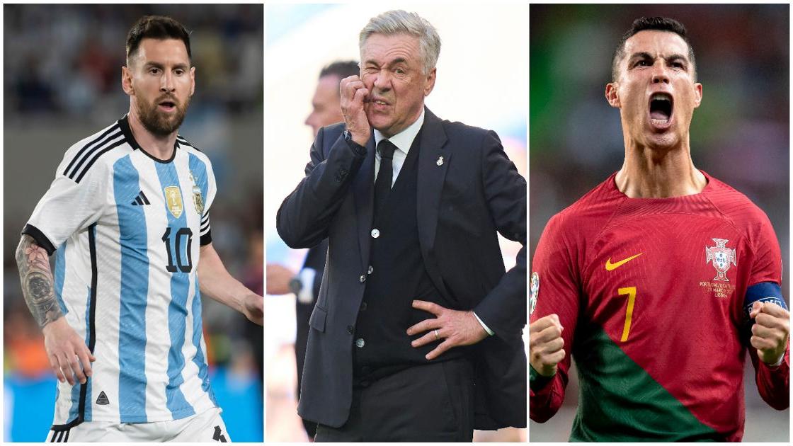 Real Madrid boss names three players better than Lionel Messi