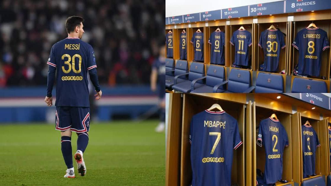 PSG Stars Wear Gold-Tinted Special Kit vs Monaco in Honour of Lionel Messi's 7th Ballon d'Or