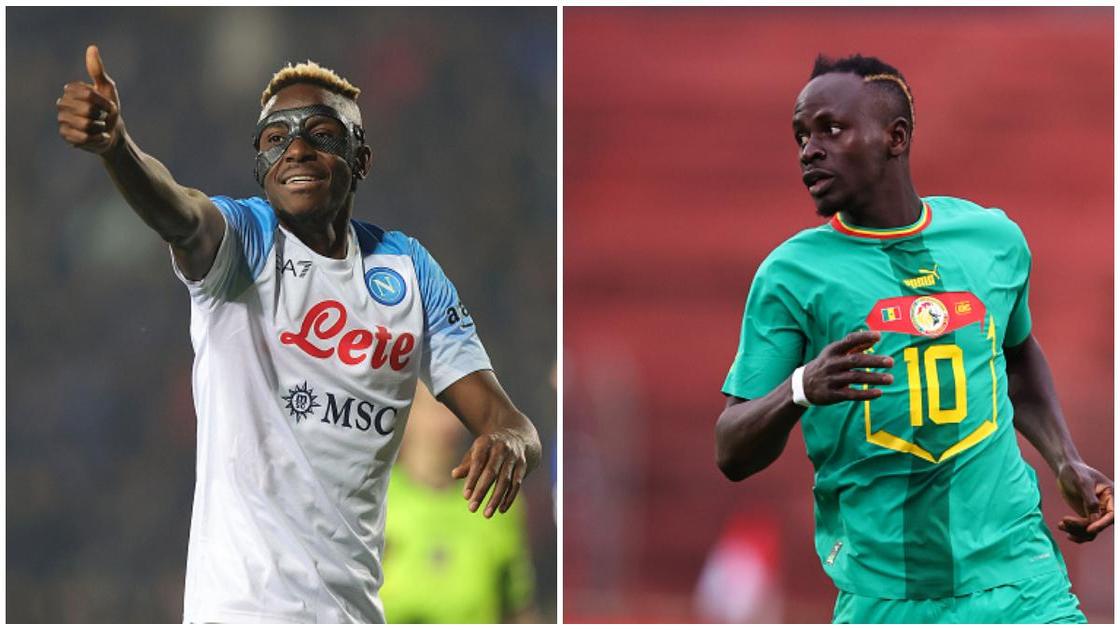 Nigerian striker Victor Osimhen pays tribute to Senegal superstar Sadio Mane