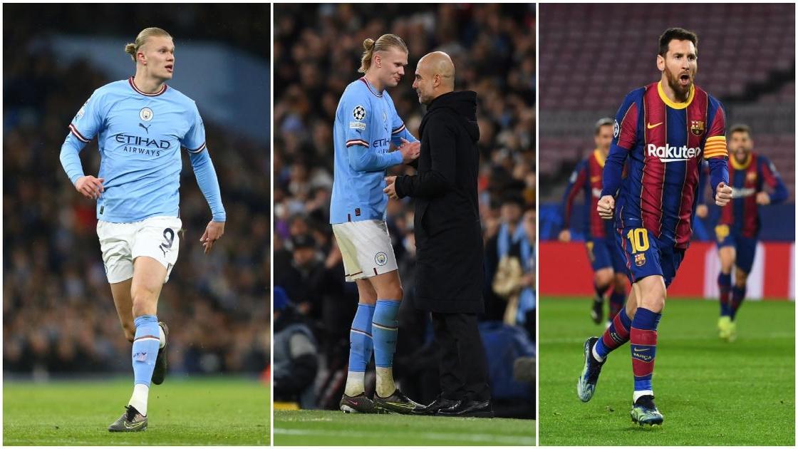 Guardiola explains why he 'denied' Erling Haaland chance to break Messi's record
