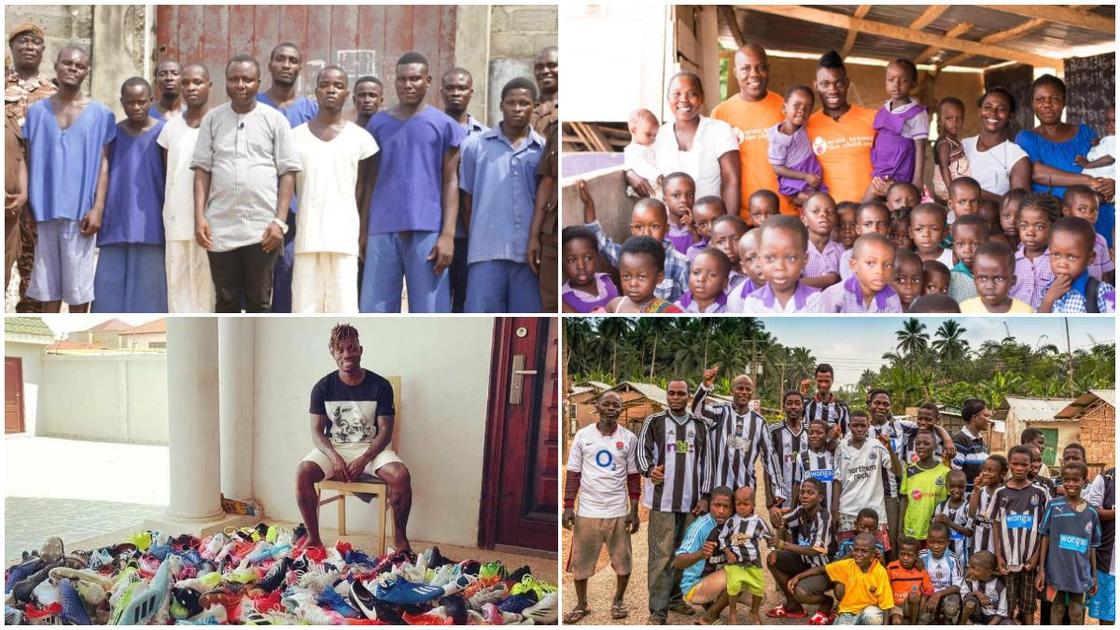 5 times Christian Atsu touched lives with heartmelting charity works including bailing a lactating mother