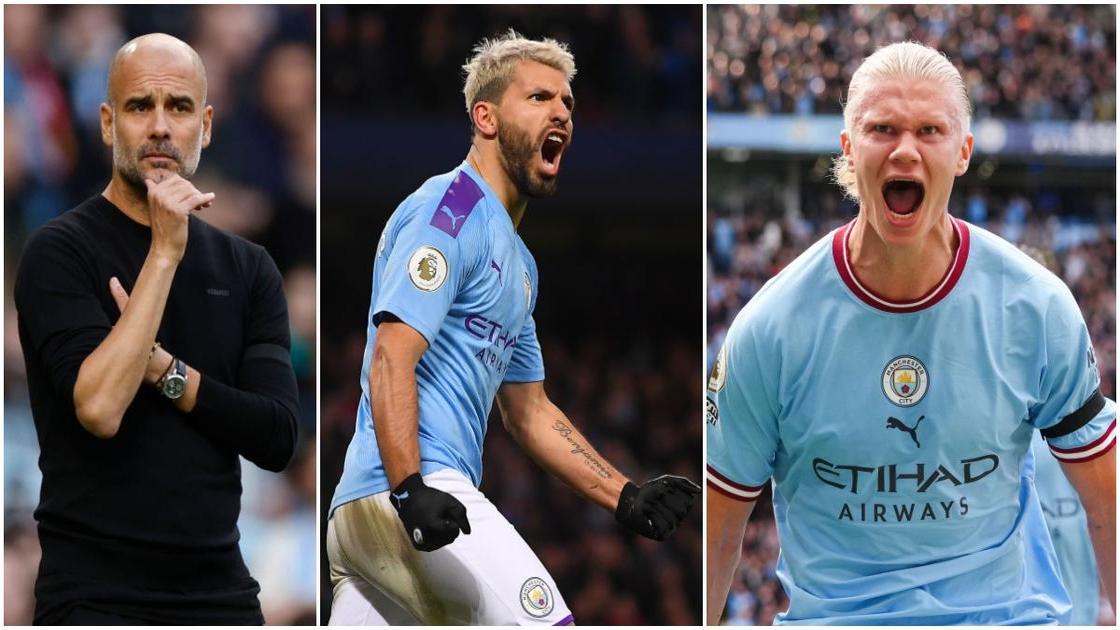 Fans slam Pep Guardiola for 'lying' Man City would never replace Sergio Aguero after Haaland's splendid start