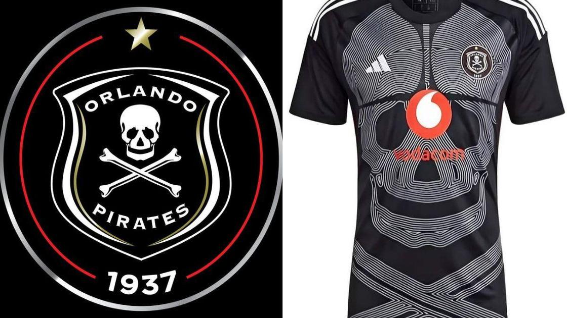 Calling all Buccaneers! The Orlando Pirates home and away jerseys