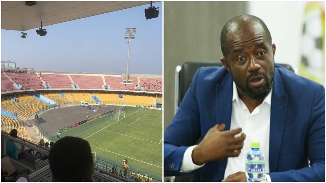 Ghana FA boss Kurt Okraku blames Hearts of Oak and Asante Kotoko for low attendance at match