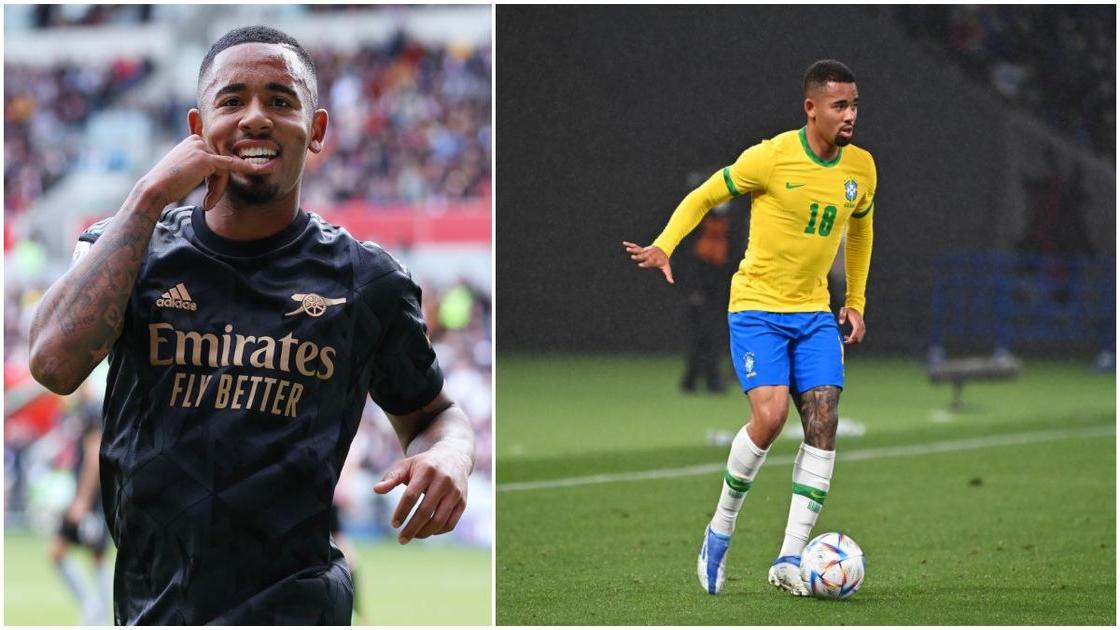 Gabriel Jesus has wholesome reaction after getting called up by Brazil for 2022 World Cup