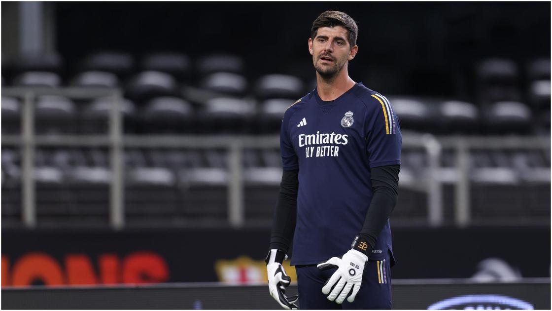 courtois real madrid jersey