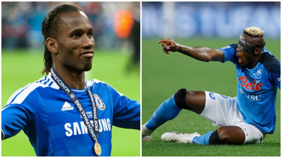 Osimhen names Chelsea legend as his idol, reveals how he grew up watching him play, video