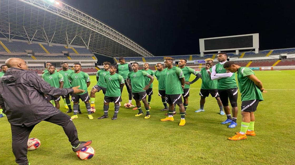 Super Eagles players shine in final training ahead of big clash with Costa Rica, video