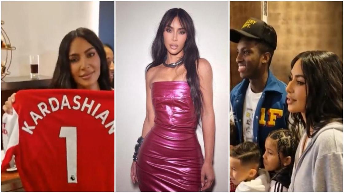 Arsenal: Kim Kardashian gifted customised Gunners shirt, fans react