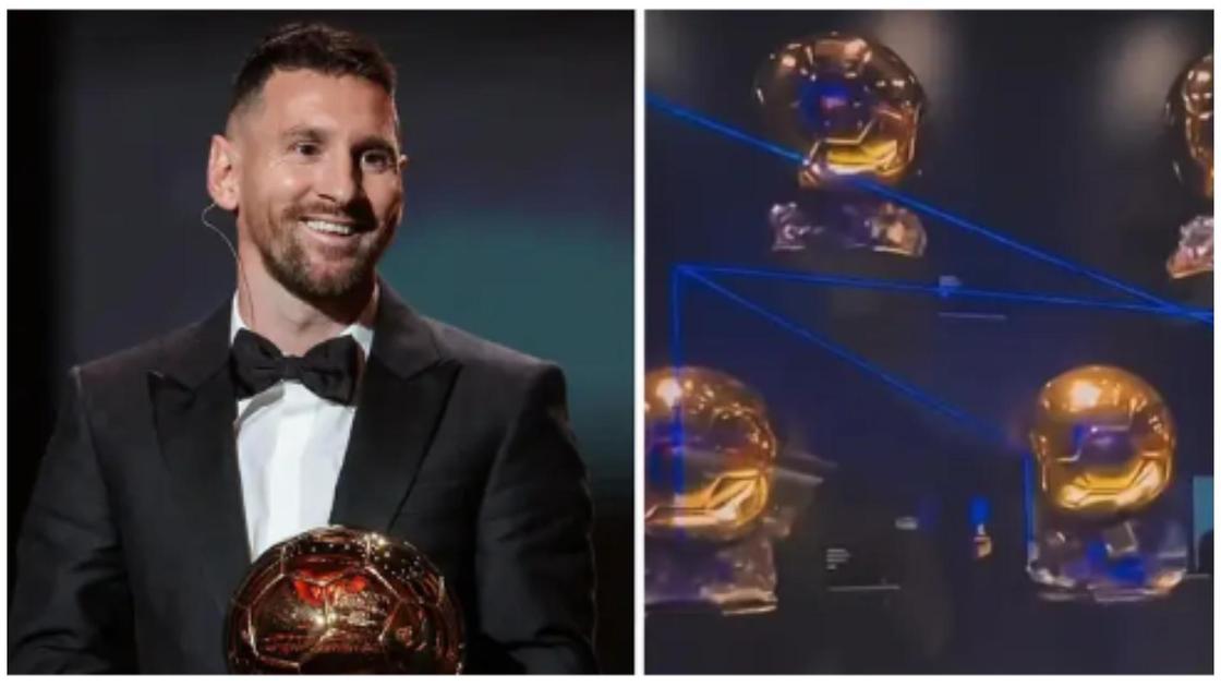 Messi donates 8th Ballon d'Or trophy to Barcelona Museum