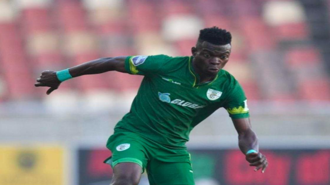 Baroka FC's Richard Mbulu scores contender for DStv Premiership Goal of the Month against Mamelodi Sundowns
