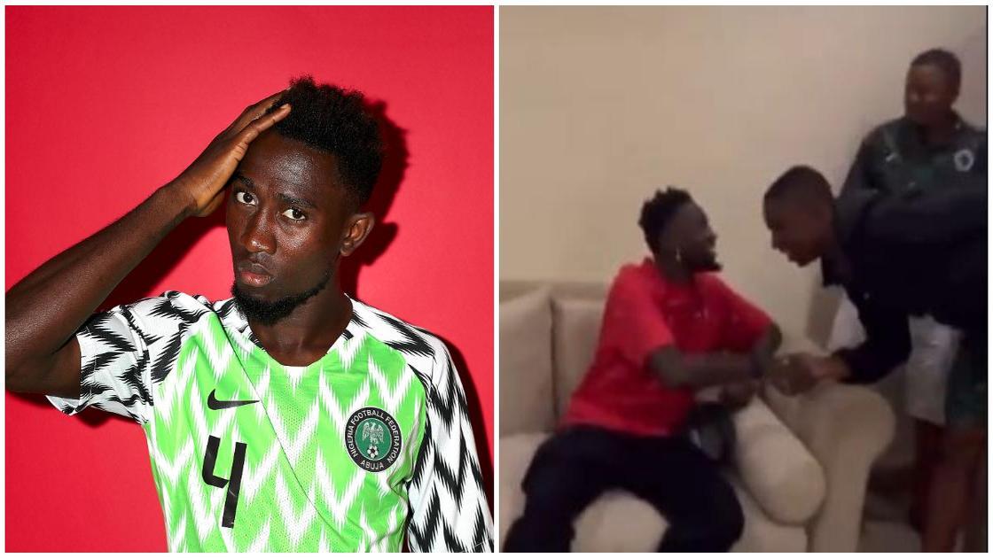 Watch awesome moment Ndidi meets former coach Nduka Ugbade and Under 17 national team players