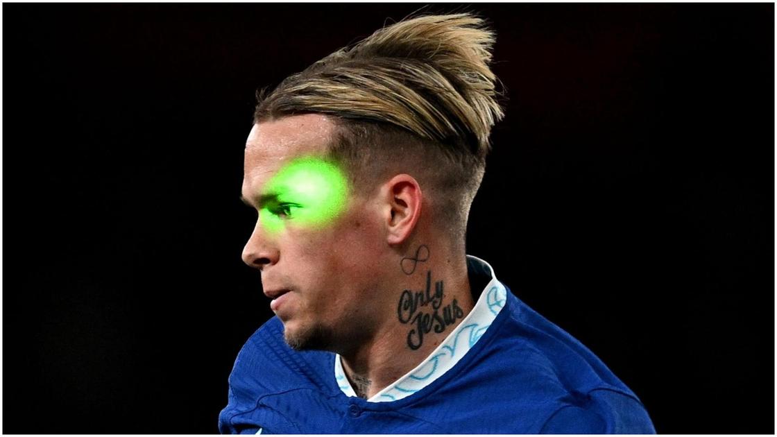 Arsenal fan arrested over over Mudryk's laser lights incident
