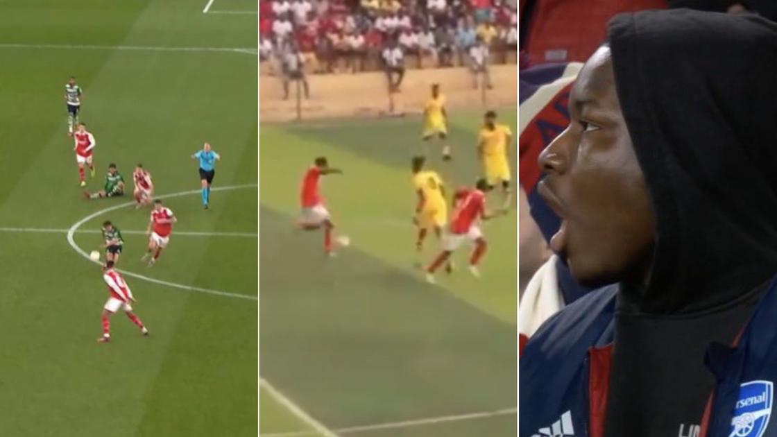 Pedro Goncalves: Stunning goal similar to Sporting Lisbon's strike against Arsenal scored in Ghana