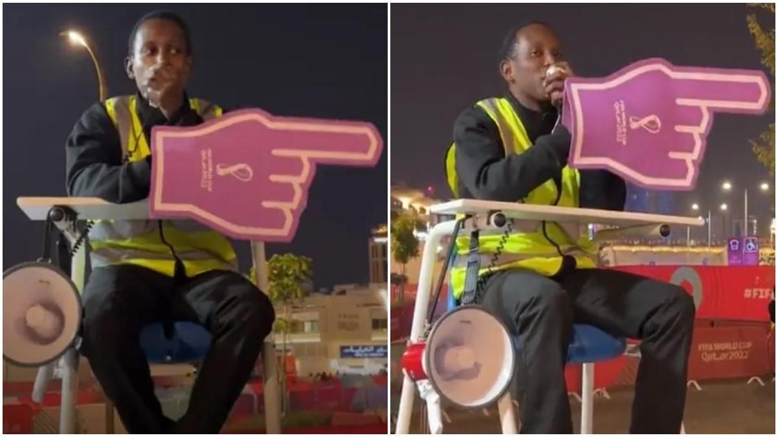World Cup 2022 Metro Man: Watch how Kenyan man has gone viral for hilarious Metro this way directions in Qatar
