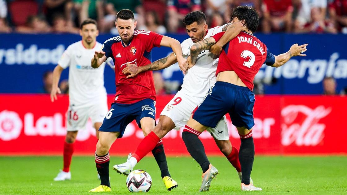 Oroz scores controversial penalty as Osasuna stun Sevilla in La Liga opener