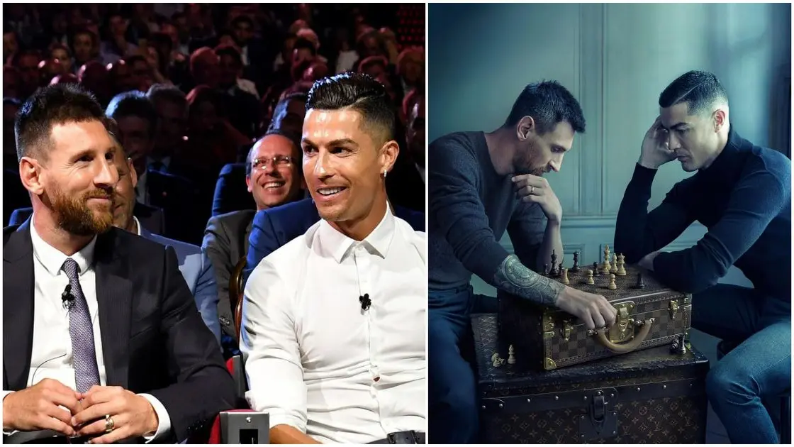 Valencia joins Messi, Ronaldo in famous chess photo, thanks to