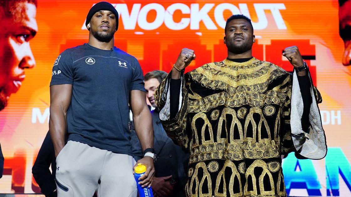 Francis Ngannou says Anthony Joshua won