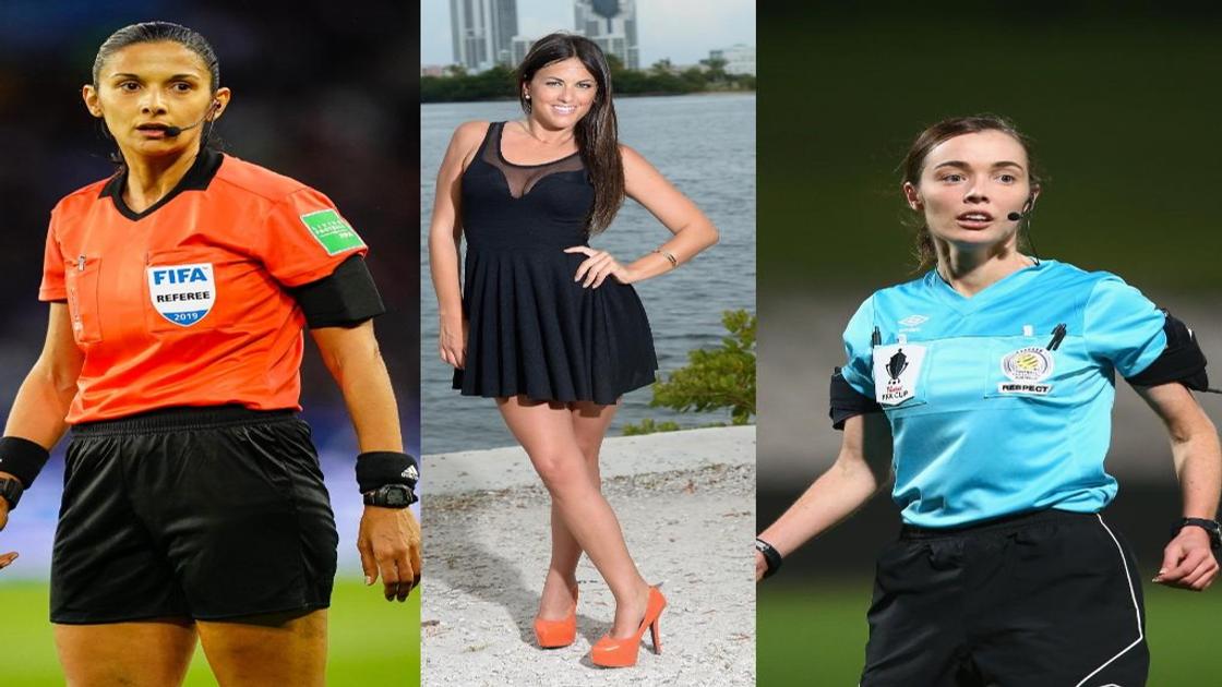 Top 10 most beautiful soccer refs in the world right now