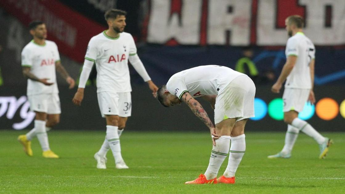 Kane, Son toothless as Spurs held to goalless draw in Frankfurt
