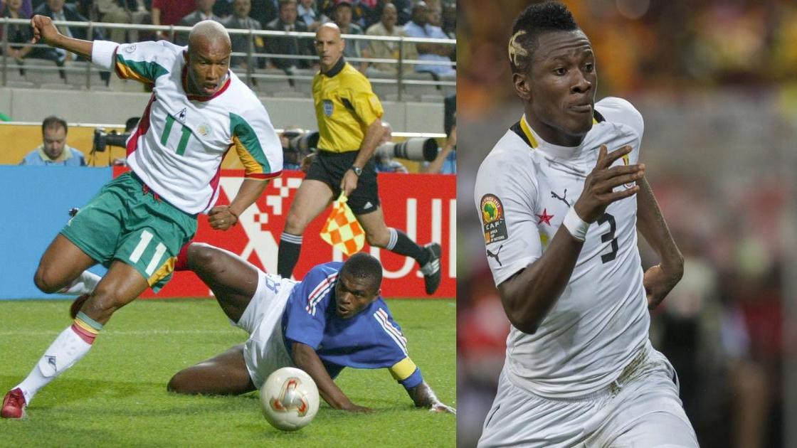 Senegal legend El Hadji Diouf says ‘brother’ Asamoah Gyan is one of the best strikers he has ever seen
