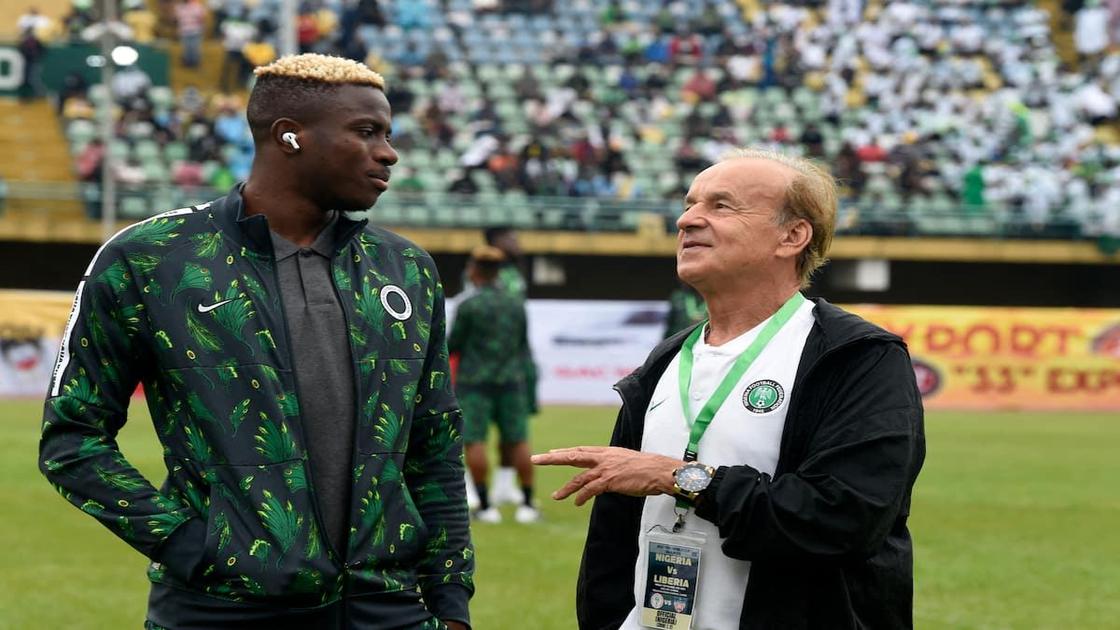 Super Eagles Coach Rohr Makes Stunning Statement About Osimhen Days to AFCON in Cameroon