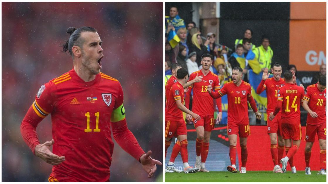 Gareth Bale reacts after Wales booked World Cup spot for first time in 64 years