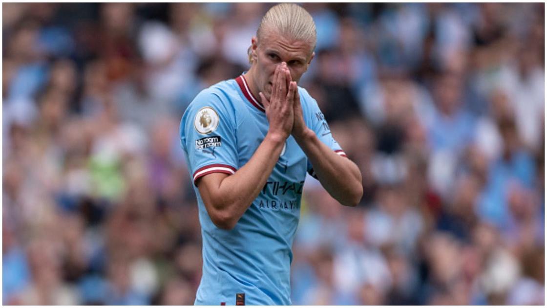 Erling Haaland: Man City receive star striker's injury update after he was spotted limping