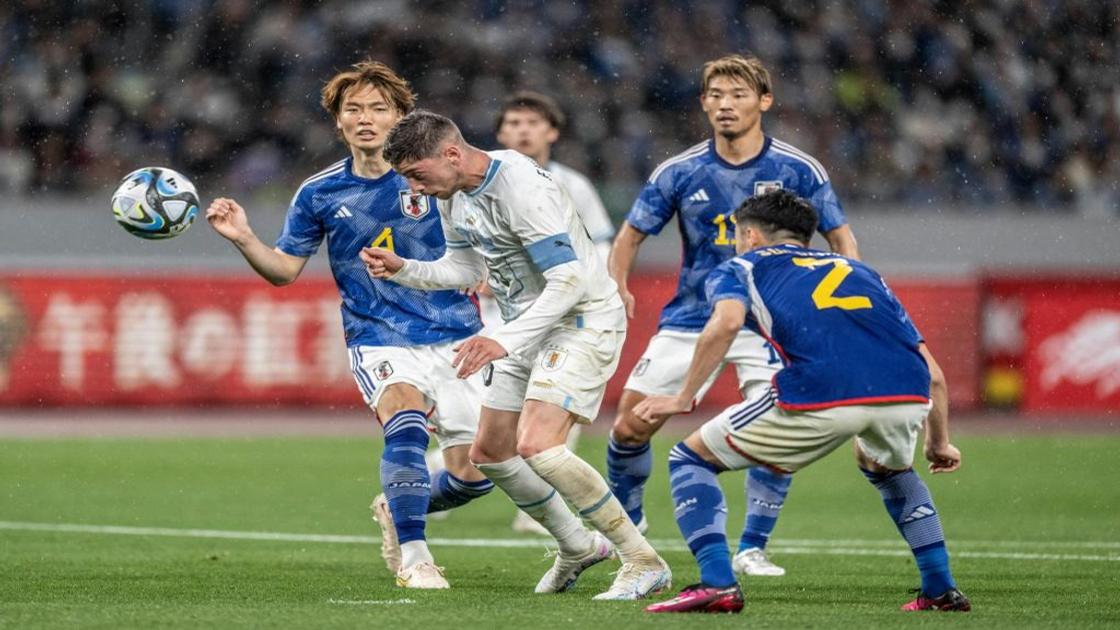Super-sub Nishimura nabs draw for Japan against Uruguay