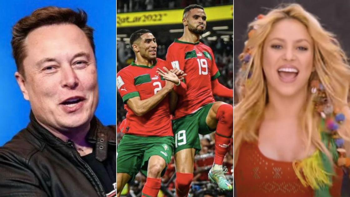 2022 World Cup: Elon Musk, Shakira, Mesut Ozil and Piers Morgan sing Morocco's praises