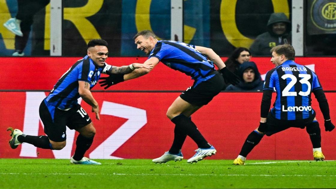 Martinez fires Inter to Milan derby glory, Napoli maintain huge lead