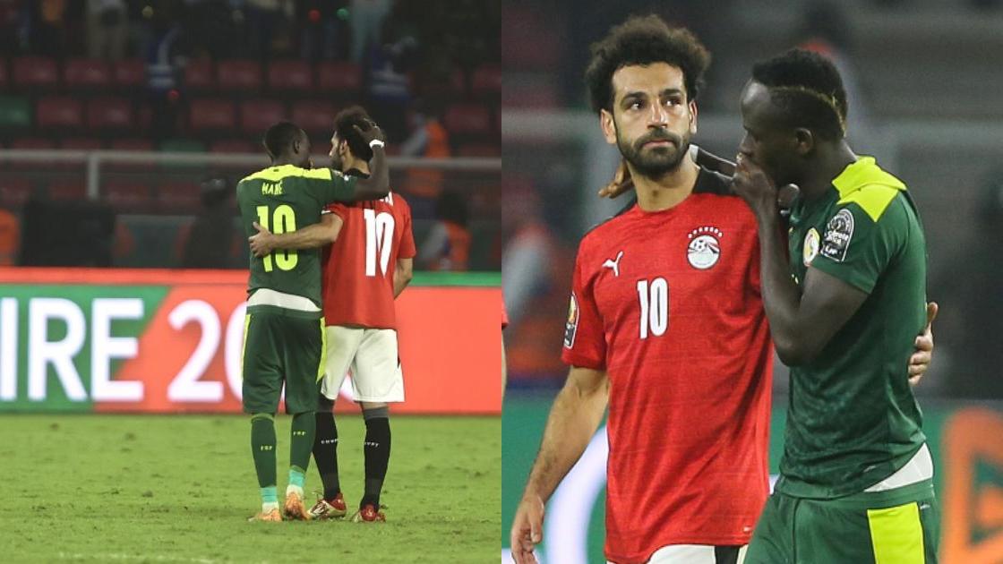 Sadio Mane reveals what he told Mo Salah after Senegal stunned Egypt to win 2021 AFCON