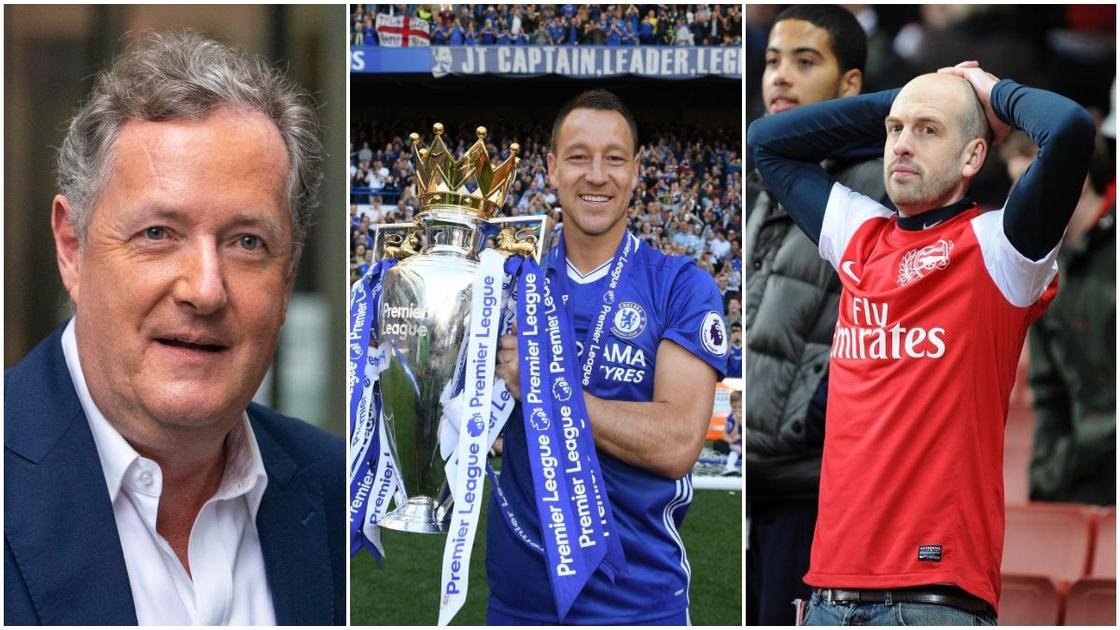 Chelsea legend John Terry brutally mocks Arsenal and Piers Morgan