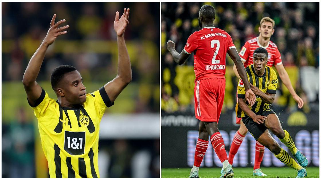 Dortmund teenager becomes youngest ever player to score in Der Klassiker