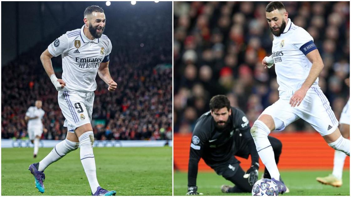 Footage shows how Karim Benzema disgraced Liverpool defence and goalkeeper before scoring 'filthy' goal