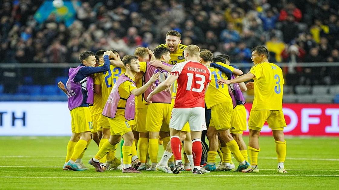 Kazakhstan comeback hands Denmark shock Euro qualifying defeat