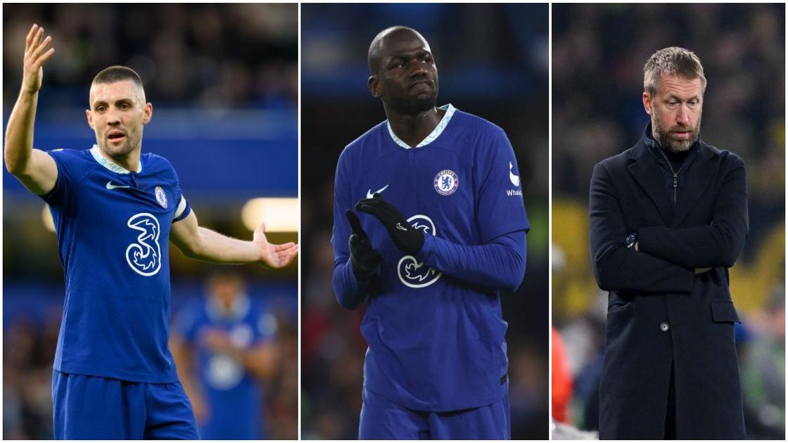 Watch: Chelsea players clash as Potter records disappointing result vs Everton