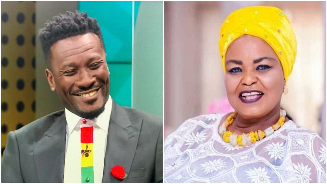 Footage of Ghanaian actress declaring love for Asamoah Gyan emerges, claims he can replace her late husband