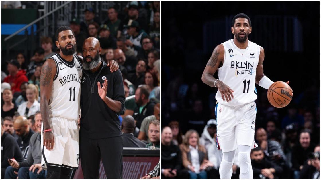 Brooklyn Nets coach Jacque Vaughn calls out Kyrie Irving for trade request