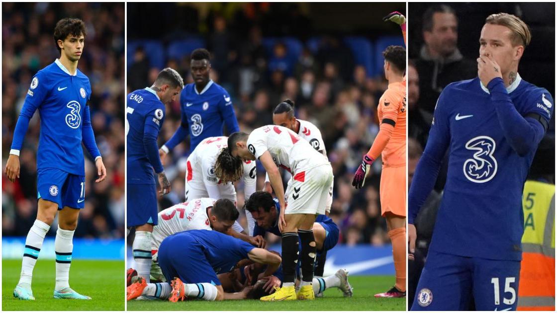 Fans spotted what Chelsea stars were doing while Azpilicueta was down