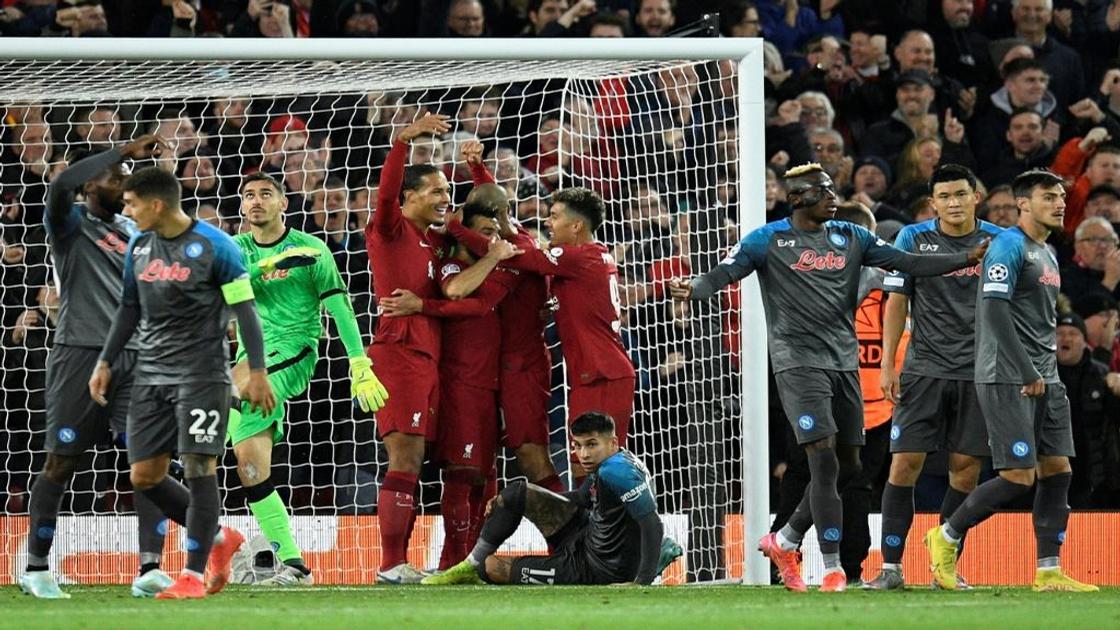 Liverpool end Napoli's unbeaten run but fall short of top spot