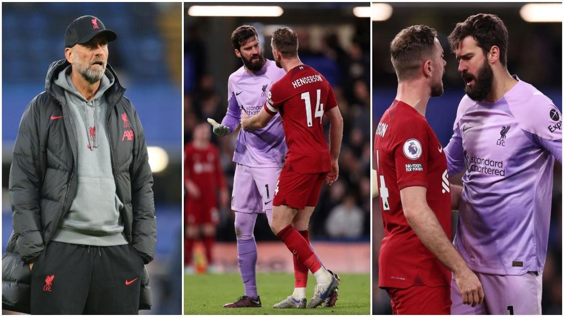 Watch: Liverpool players openly clash during their game vs Chelsea