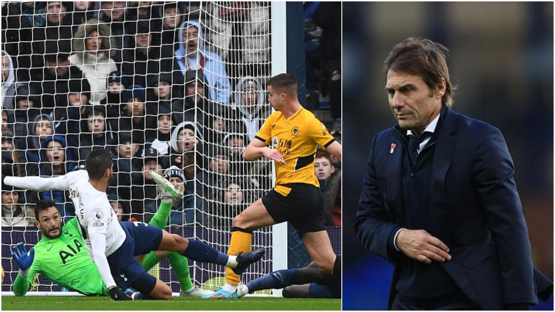 Antonio Conte stunned as sensational Wolvehampton defeat Tottenham in their backyard